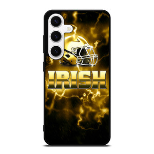 NOTRE DAME IRISH HELMET GOLD Samsung Galaxy S24 Case Cover
