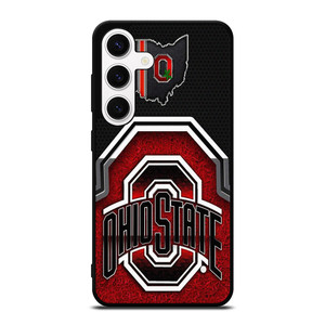 OHIO STATE BUCKEYES SYMBOL METAL Samsung Galaxy S24 Case Cover