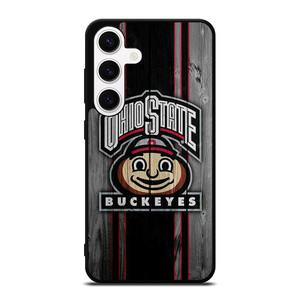 OHIO STATE BUCKEYES WOOD ICON Samsung Galaxy S24 Case Cover OHIO STATE BUCKEYES WOOD ICON Samsung Galaxy S24 Case Cover
