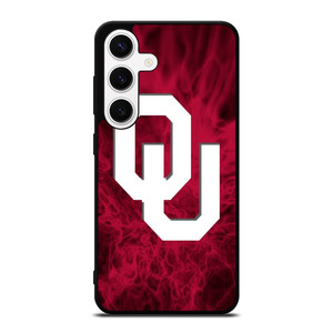 OKLAHOMA SOONERS SMOKED LOGO Samsung Galaxy S24 Case Cover