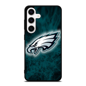 PHILADELPHIA EAGLES SMOKED LOGO Samsung Galaxy S24 Case Cover PHILADELPHIA EAGLES SMOKED LOGO Samsung Galaxy S24 Case Cover