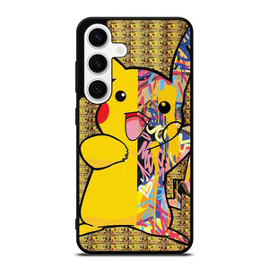 PIKACHU POKEMON ABSTRACT ART Samsung Galaxy S24 Case Cover PIKACHU POKEMON ABSTRACT ART Samsung Galaxy S24 Case Cover