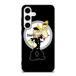 PITTSBURGH STEELERS FOOTBALL POPEYE CARTOON Samsung Galaxy S24 Case Cover PITTSBURGH STEELERS FOOTBALL POPEYE CARTOON Samsung Galaxy S24 Case Cover