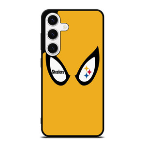 PITTSBURGH STEELERS SPIDERMAN LOGO Samsung Galaxy S24 Case Cover PITTSBURGH STEELERS SPIDERMAN LOGO Samsung Galaxy S24 Case Cover