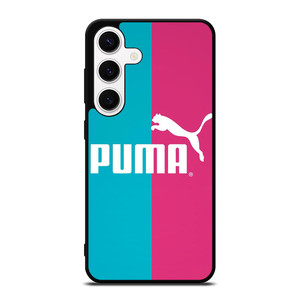 PUMA BLUE PINK LOGO Samsung Galaxy S24 Case Cover PUMA BLUE PINK LOGO Samsung Galaxy S24 Case Cover