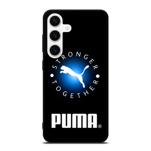PUMA STRONGER TOGETHER LOGO Samsung Galaxy S24 Case Cover