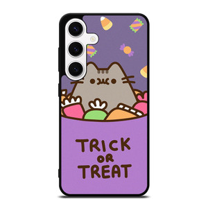 PUSHEEN THE CAT HALLOWEEN TRICK OR TREAT Samsung Galaxy S24 Case Cover PUSHEEN THE CAT HALLOWEEN TRICK OR TREAT Samsung Galaxy S24 Case Cover