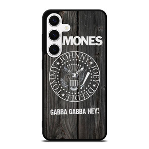 RAMONES BAND WOOD BADGE Samsung Galaxy S24 Case Cover RAMONES BAND WOOD BADGE Samsung Galaxy S24 Case Cover