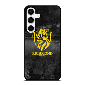 RICHMOND TIGERS SYMBOL BLACK Samsung Galaxy S24 Case Cover RICHMOND TIGERS SYMBOL BLACK Samsung Galaxy S24 Case Cover