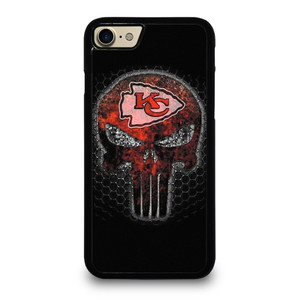 KANSAS CITY CHIEF PUNISHER SKULL LOGO  iPhone 7 / 8 Case Cover