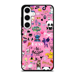 ROXY CARTOON PINK COLLAGE Samsung Galaxy S24 Case Cover ROXY CARTOON PINK COLLAGE Samsung Galaxy S24 Case Cover