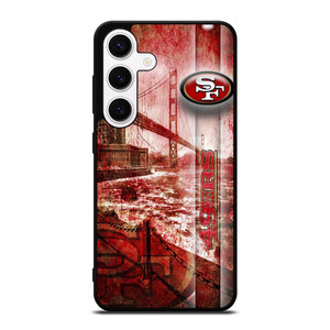 SAN FRANCISCO 49ERS GRUNGE LOGO Samsung Galaxy S24 Case Cover SAN FRANCISCO 49ERS GRUNGE LOGO Samsung Galaxy S24 Case Cover