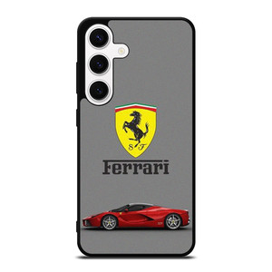 SCUDERIA FERRARI LOGO SUPER CAR RED Samsung Galaxy S24 Case Cover SCUDERIA FERRARI LOGO SUPER CAR RED Samsung Galaxy S24 Case Cover