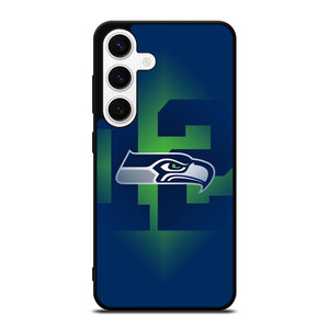 SEATTLE SEAHAWKS TWELVE MAN LOGO Samsung Galaxy S24 Case Cover SEATTLE SEAHAWKS TWELVE MAN LOGO Samsung Galaxy S24 Case Cover