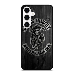 SONS OF ANARCHY NORTH CAROLINA WOOD LOGO Samsung Galaxy S24 Case Cover