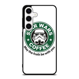 STARBUCKS COFFEE STAR WARS MAY THE FROTH BE WITH YOU Samsung Galaxy S24 Case Cover STARBUCKS COFFEE STAR WARS MAY THE FROTH BE WITH YOU Samsung Galaxy S24 Case Cover