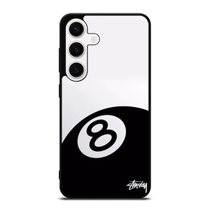 STUSSY 8 BALL BLACK Samsung Galaxy S24 Case Cover