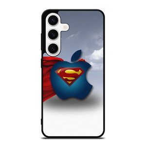 SUPERMAN APPLE LOGO Samsung Galaxy S24 Case Cover