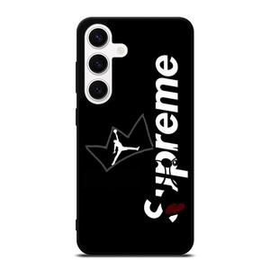 SUPREME AIR JORDAN CROWN Samsung Galaxy S24 Case Cover SUPREME AIR JORDAN CROWN Samsung Galaxy S24 Case Cover