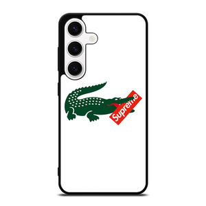 SUPREME LACOSTE COLLAB Samsung Galaxy S24 Case Cover SUPREME LACOSTE COLLAB Samsung Galaxy S24 Case Cover