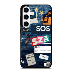 SZA SOS ALBUM COLLAGE Samsung Galaxy S24 Case Cover SZA SOS ALBUM COLLAGE Samsung Galaxy S24 Case Cover