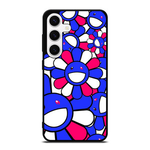 TAKASHI MURAKAMI BLUE PINK Samsung Galaxy S24 Case Cover TAKASHI MURAKAMI BLUE PINK Samsung Galaxy S24 Case Cover