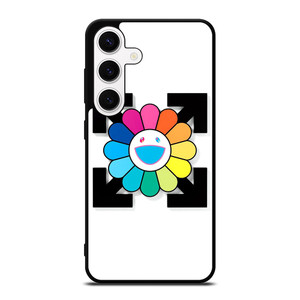 TAKASHI MURAKAMI SMILEY FLOWER OFF WHITE Samsung Galaxy S24 Case Cover TAKASHI MURAKAMI SMILEY FLOWER OFF WHITE Samsung Galaxy S24 Case Cover