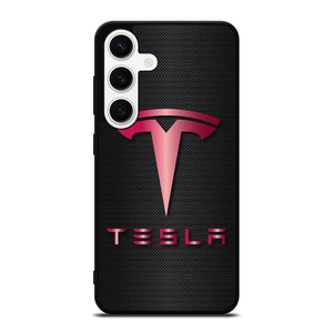TESLA PINK CARBON Samsung Galaxy S24 Case Cover TESLA PINK CARBON Samsung Galaxy S24 Case Cover