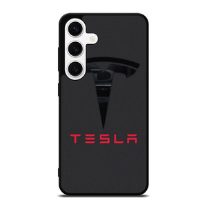 TESLA SILHOUETTE LOGO ICON Samsung Galaxy S24 Case Cover