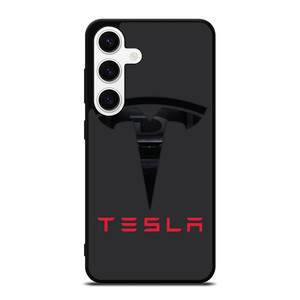 TESLA SILHOUETTE LOGO Samsung Galaxy S24 Case Cover TESLA SILHOUETTE LOGO Samsung Galaxy S24 Case Cover