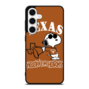 TEXAS LONGHORNS FOOTBALL SNOOPY Samsung Galaxy S24 Case Cover