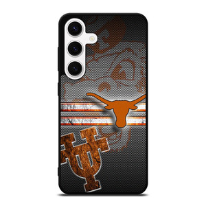 TEXAS LONGHORNS METAL SYMBOL Samsung Galaxy S24 Case Cover TEXAS LONGHORNS METAL SYMBOL Samsung Galaxy S24 Case Cover