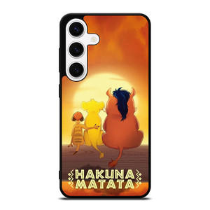 THE LION KING HAKUNA MATATA Samsung Galaxy S24 Case Cover THE LION KING HAKUNA MATATA Samsung Galaxy S24 Case Cover