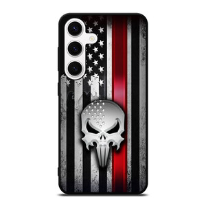 THE PUNISHER AMERICAN FLAG METAL Samsung Galaxy S24 Case Cover THE PUNISHER AMERICAN FLAG METAL Samsung Galaxy S24 Case Cover
