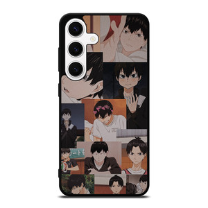 TOBIO KAGEYAMA HAIKYUU ANIME COLLAGE Samsung Galaxy S24 Case Cover TOBIO KAGEYAMA HAIKYUU ANIME COLLAGE Samsung Galaxy S24 Case Cover