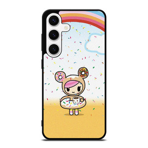 TOKIDOKI DONUTELLA RAINBOW Samsung Galaxy S24 Case Cover TOKIDOKI DONUTELLA RAINBOW Samsung Galaxy S24 Case Cover