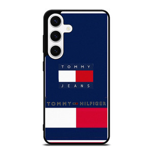 TOMMY HILFIGER JEANS LABEL Samsung Galaxy S24 Case Cover TOMMY HILFIGER JEANS LABEL Samsung Galaxy S24 Case Cover