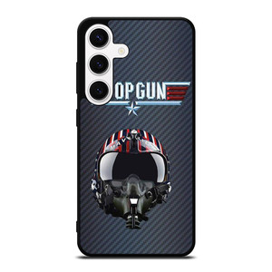 TOP GUN MAVERICK HELMET CARBON Samsung Galaxy S24 Case Cover TOP GUN MAVERICK HELMET CARBON Samsung Galaxy S24 Case Cover