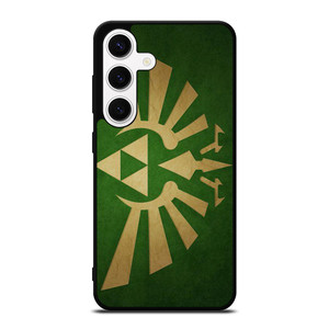 TRIFORCE LEGEND OF ZELDA GREEN LOGO Samsung Galaxy S24 Case Cover TRIFORCE LEGEND OF ZELDA GREEN LOGO Samsung Galaxy S24 Case Cover