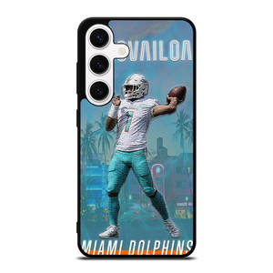 TUA TAGOVAILOA MIAMI DOLPHINS Samsung Galaxy S24 Case Cover TUA TAGOVAILOA MIAMI DOLPHINS Samsung Galaxy S24 Case Cover