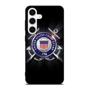 UNITED STATES COAST GUARD SYMBOL Samsung Galaxy S24 Case Cover UNITED STATES COAST GUARD SYMBOL Samsung Galaxy S24 Case Cover