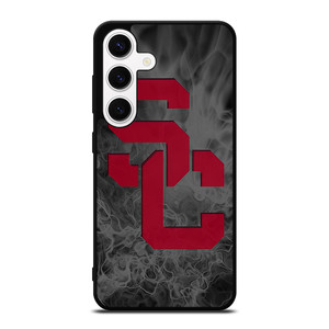 USC TROJANS FOOTBALL SMOKED LOGO Samsung Galaxy S24 Case Cover USC TROJANS FOOTBALL SMOKED LOGO Samsung Galaxy S24 Case Cover