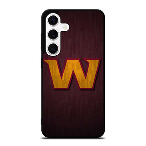 WASHINGTON COMMANDERS WOOD LOGO Samsung Galaxy S24 Case Cover