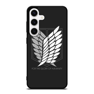 WINGS OF FREEDOM ATTACK ON TITANS HUMANITY SYMBOL Samsung Galaxy S24 Case Cover