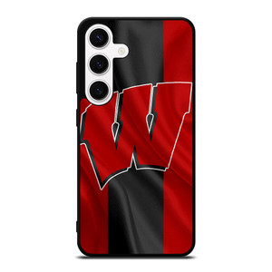 WISCONSIN BADGERS FLAG Samsung Galaxy S24 Case Cover WISCONSIN BADGERS FLAG Samsung Galaxy S24 Case Cover