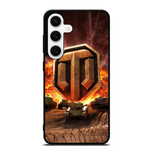 WORLD OF TANKS BATTLEFIELD GAMES Samsung Galaxy S24 Case Cover WORLD OF TANKS BATTLEFIELD GAMES Samsung Galaxy S24 Case Cover