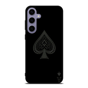 ACE OF SPADES ALL BLACK ICON  Samsung Galaxy S24 Plus Case Cover