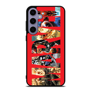ALL MARVEL SUPERHERO LOGO  Samsung Galaxy S24 Plus Case Cover