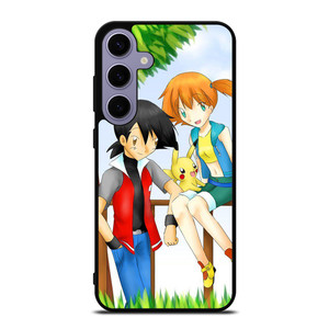 ASH MISTY PIKACHU POKEMON ANIME  Samsung Galaxy S24 Plus Case Cover