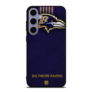 BALTIMORE RAVENS NFL LEATHER LOGO  Samsung Galaxy S24 Plus Case Cover